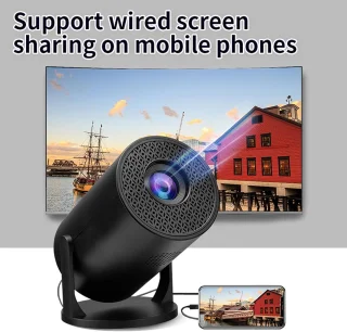 SnelShoppen mini projector met wifi en bluetooth