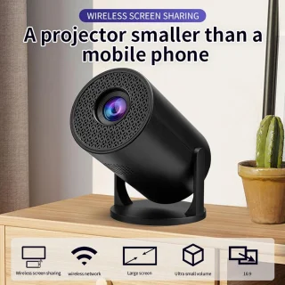 SnelShoppen mini projector met wifi en bluetooth
