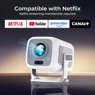 SnelShoppen slimme beamer native 1080P FHD