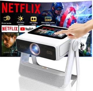 SnelShoppen smart mini beamer 4K projector