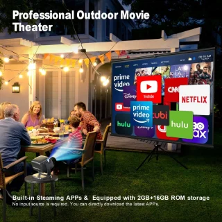 SnelShoppen - Smart projector draagbare projector