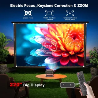 SnelShoppen - Smart projector draagbare projector