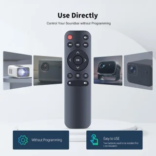 SnelShoppen vervangende afstandsbediening voor projector