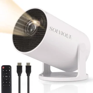 Solvique® Premium Mini Beamer 2025