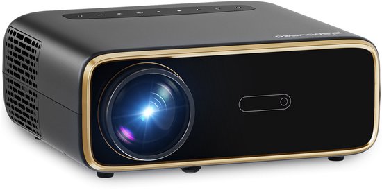 Spoused Full-HD Mini Beamer Zwart