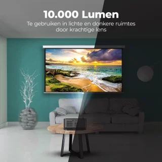 Spoused Mini Beamer Full-HD Zwart