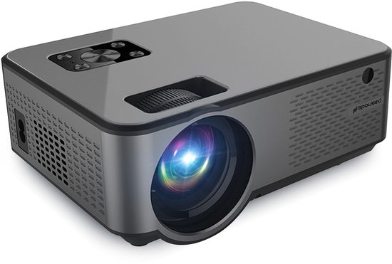 Spoused Mini Beamer Full-HD Zwart