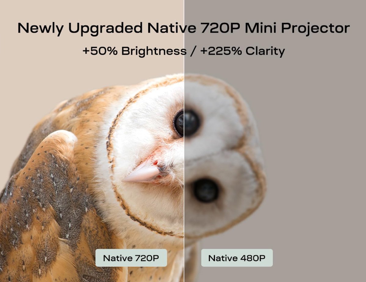 Stellar Mini Beamer Full HD 1080P Projector