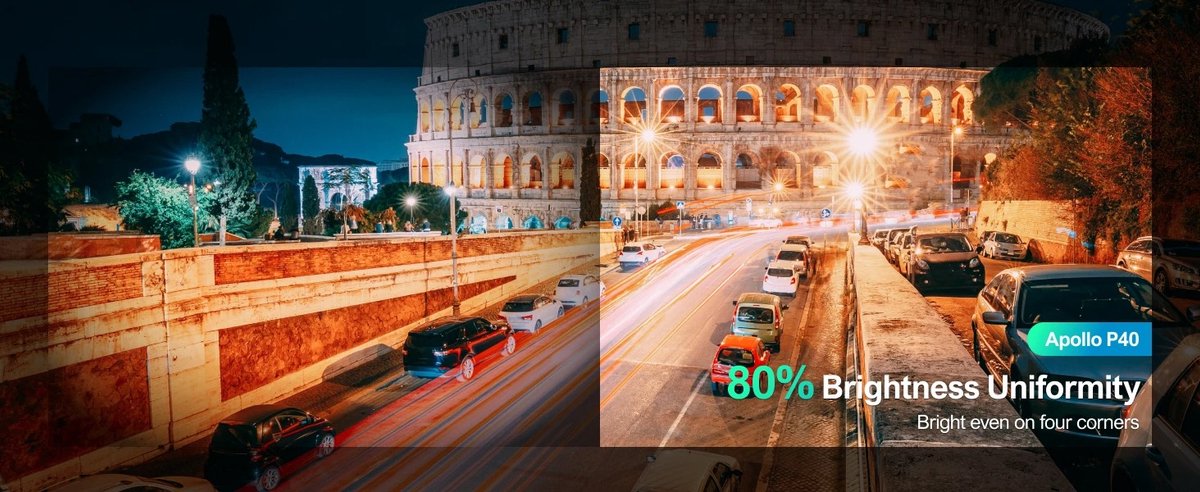 Stemily Beamer 1080P Full HD WiFi Bluetooth HDMI