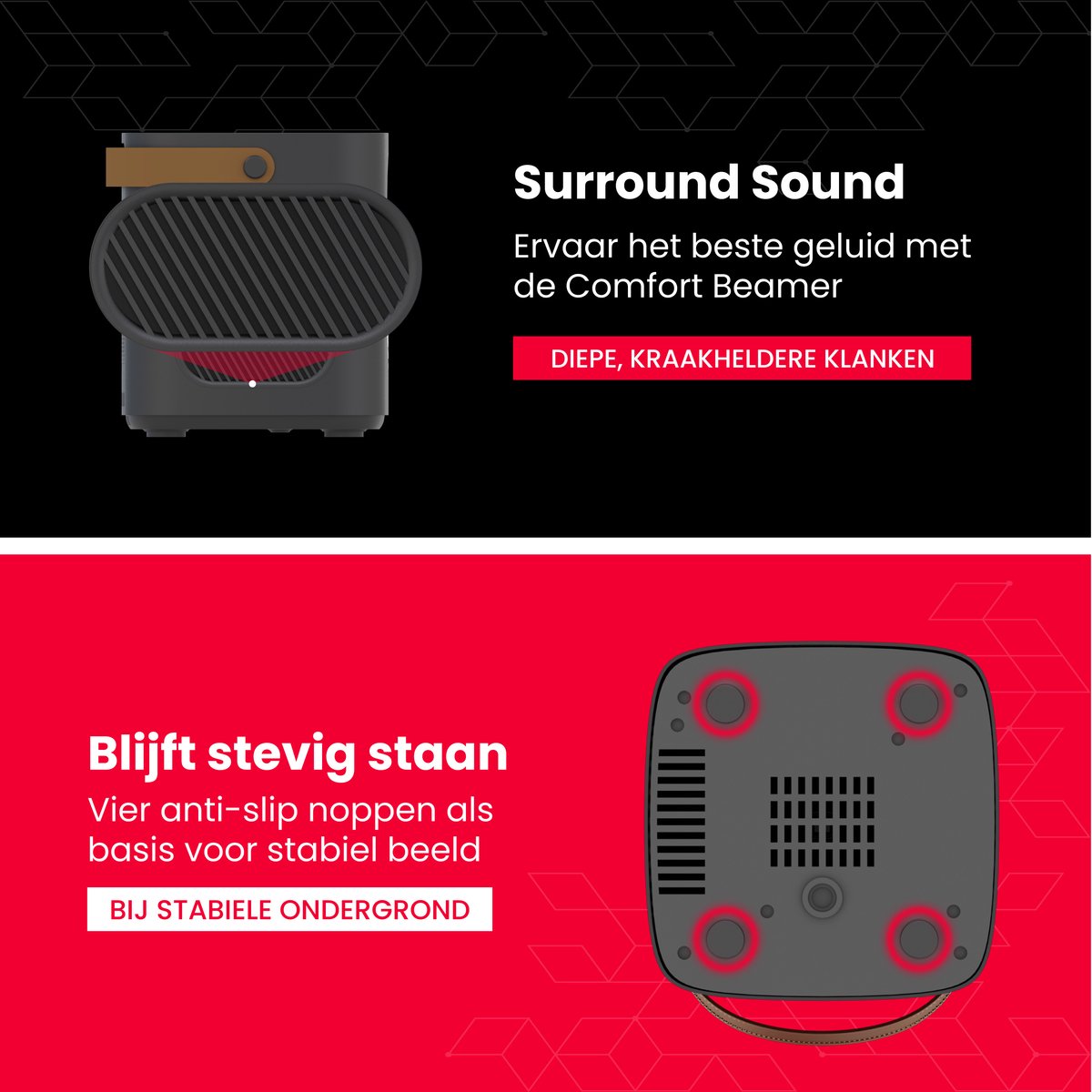 STOBE Comfort Mini Beamer Full HD