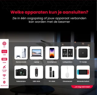 STOBE Comfort Mini Beamer Full HD
