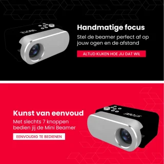 STOBE® Mini Beamer Projector