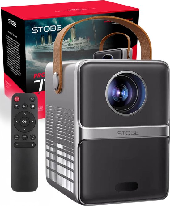 STOBE Titanic mini beamer draagbaar HDMI AUX USB