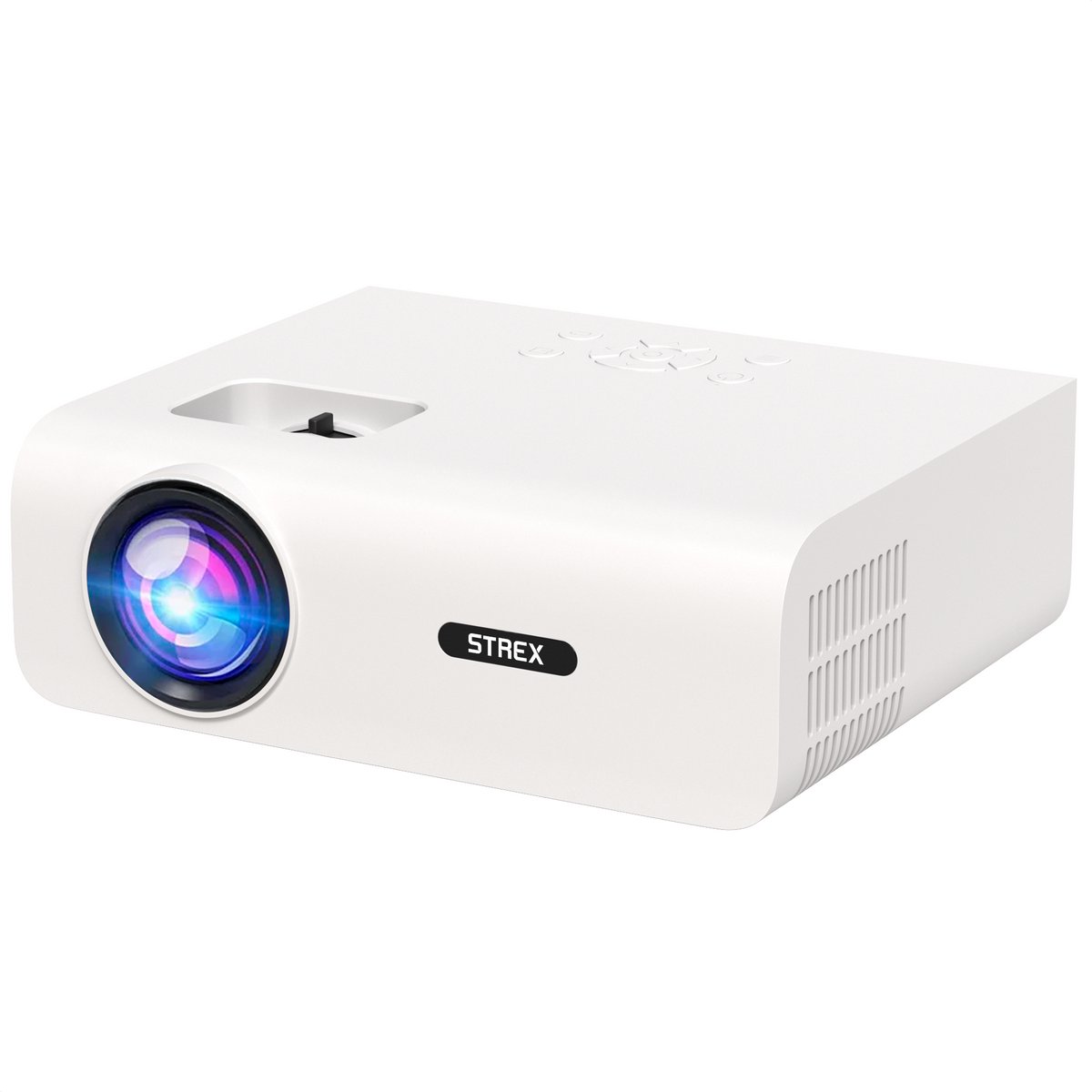 De Strex Beamer 1080P Full HD Mini Projector in één oogopslag