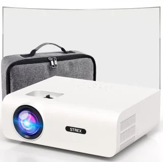 Strex Beamer 1080P Full HD Mini Projector