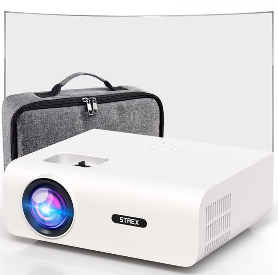 Strex Beamer 1080P Full HD Mini Projector