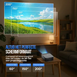 Strex Beamer - Draagbare Mini Projector