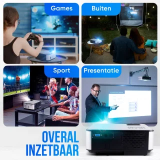 Strex Beamer Mini Projector Full HD 1920x1080P