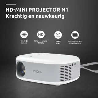 STRONG N1 Mini Beamer Full HD 1280x720p