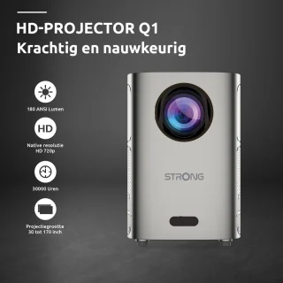 STRONG Q1 Mini Beamer Full HD 1280x720p