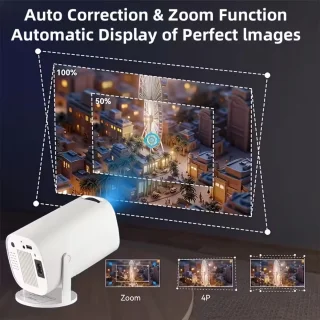 SWGOTA Draagbare Full HD 1080p Projector