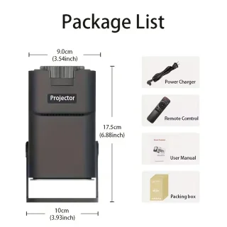 SWGOTA Mini Android 11 Smart Projector