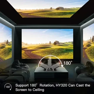 SWGOTA Mini Android 11 Smart Projector