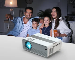 Technaxx TX-127 Mini-LED HD Beamer Wit