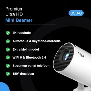 Wat vinden we goed aan de Thingy® Ultra Mini Beamer