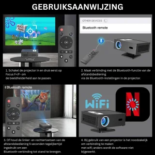 Thuys Mini Beamer Projector