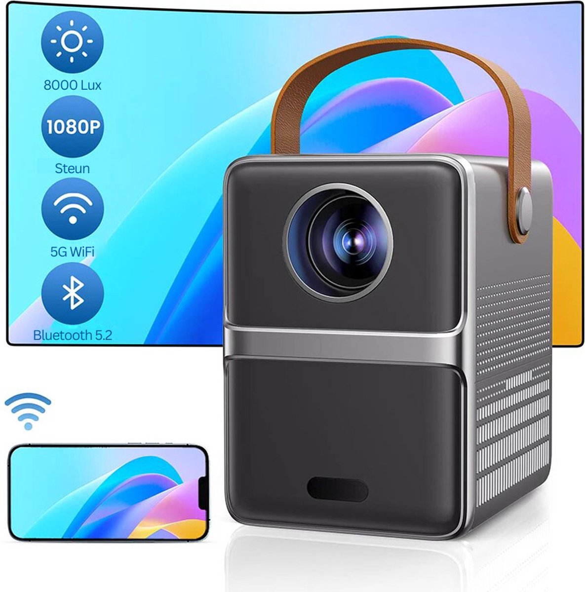 TopTro Mini Beamer 4K 2024 Model