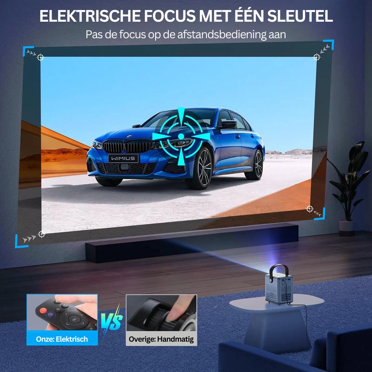 TopTro Mini Beamer 4K 2024 Model