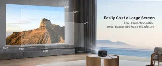 Toptro TR25 Draagbare 1080P Smart Projector