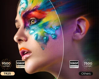 Toptro TR25 Draagbare 1080P Smart Projector