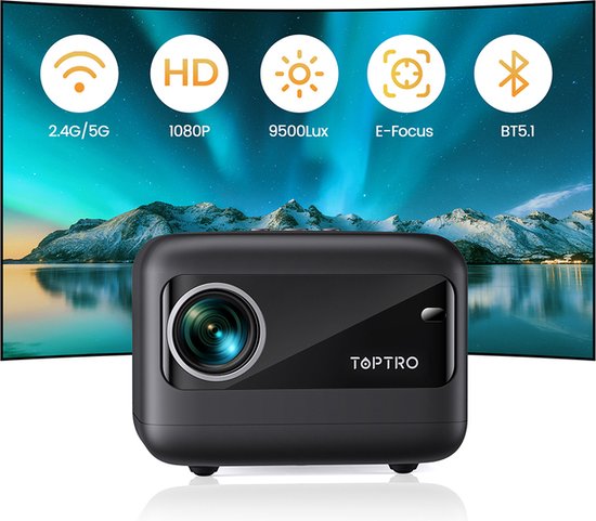 Toptro TR25 Draagbare 1080P Smart Projector