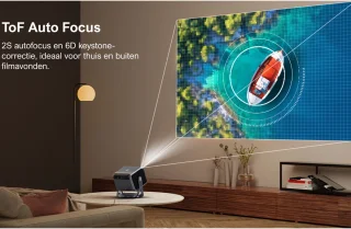 ULTIMEA Bluetooth Beamer Android TV 11.0