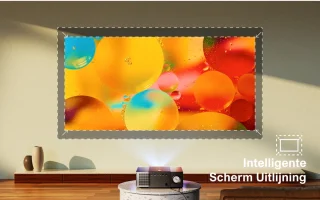 ULTIMEA Full HD 1080P Beamer Zwart