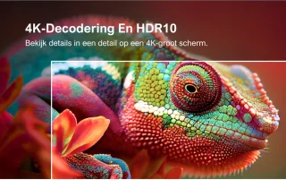 ULTIMEA Full HD 1080P Beamer Zwart