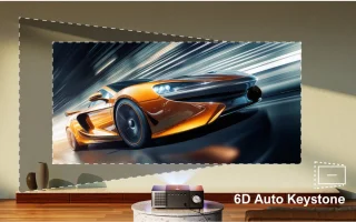 ULTIMEA Full HD 1080P Beamer Zwart