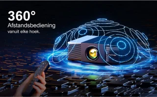 ULTIMEA Full HD 1080P Beamer Zwart