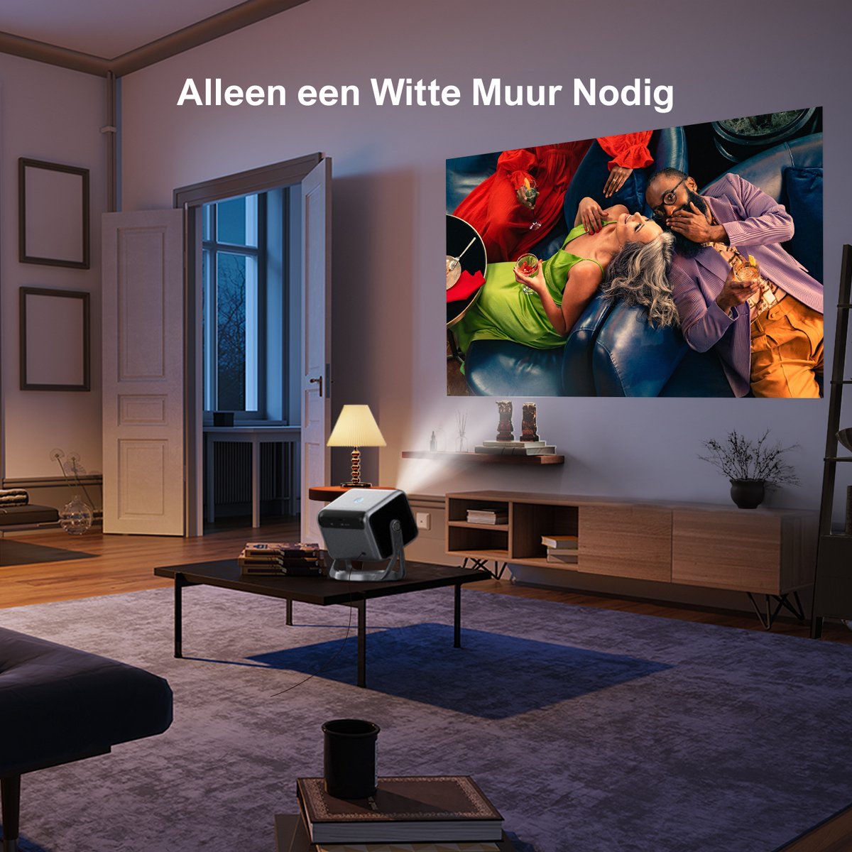 ULTIMEA mart Android TV 11.0 Beamer Zwart