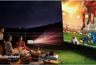 ULTIMEA Mini Beamer Full HD 1080P Wit