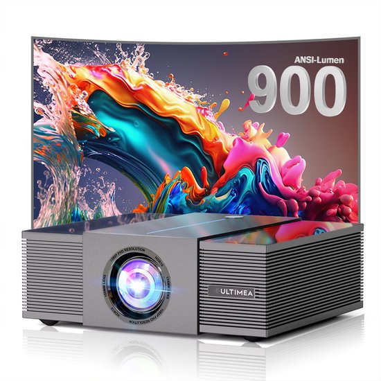ULTIMEA Native 1080P 4K Beamer Zwart