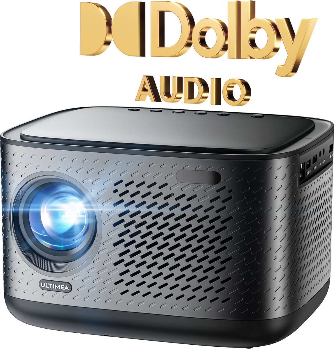 De ULTIMEA Native 1080P 4K Home Cinema Beamer Zwart in één oogopslag