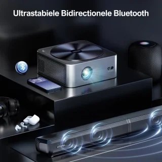 ULTIMEA Native 1080P Beamer Zwart