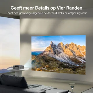 ULTIMEA Native 1080P Beamer Zwart