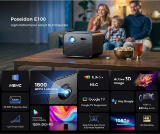 ULTIMEA Poseidon E100 projector