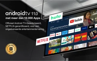 ULTIMEA Smart Beamer Android TV 11.0 Blauw