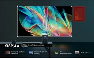 ULTIMEA Smart Beamer Android TV 11.0 Blauw