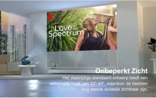 ULTIMEA Smart Beamer Android TV 11.0 Blauw